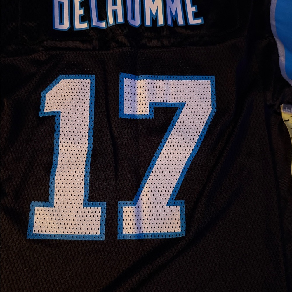 Reebok Blue and Black NFL Jersey - Picture 10 of 10